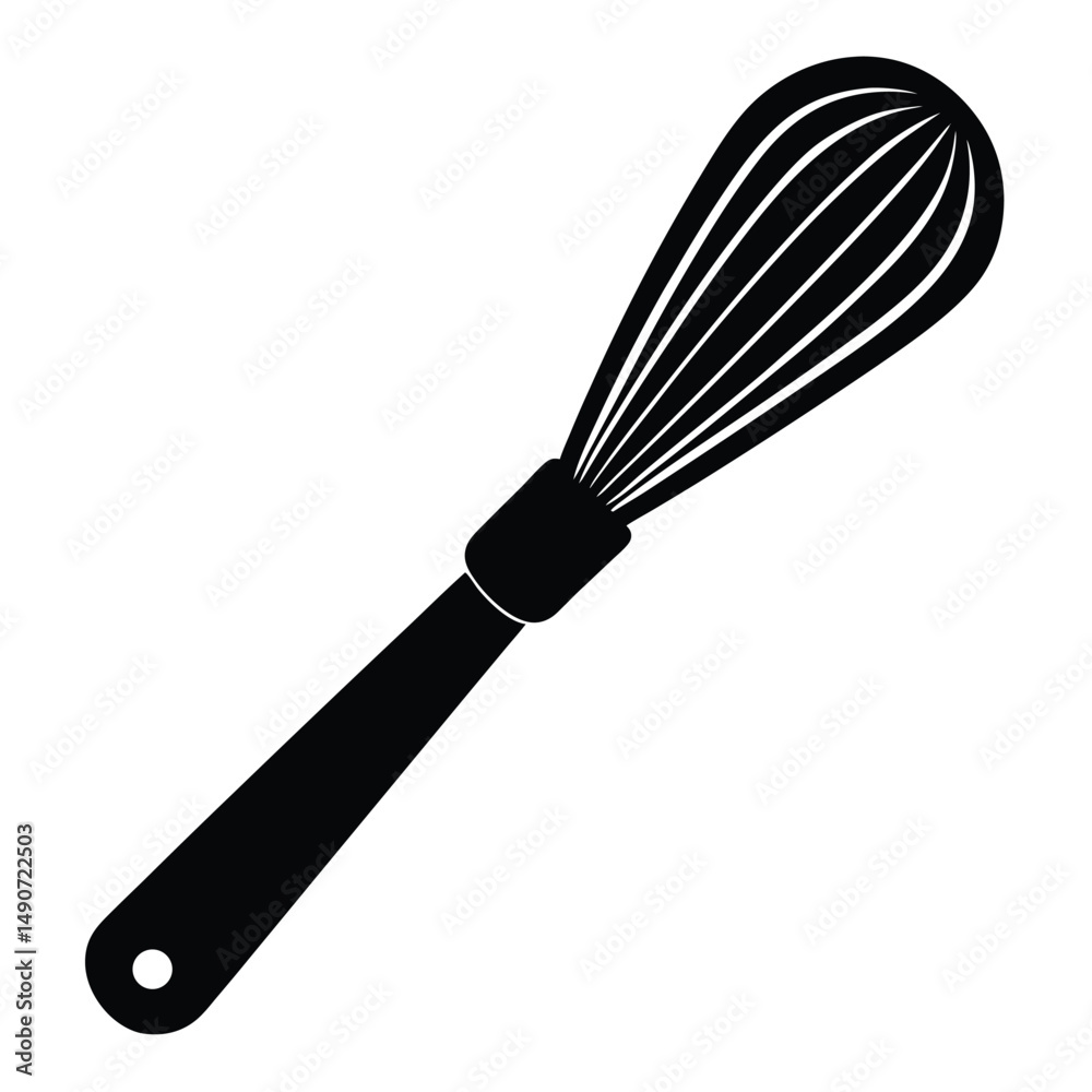 Fototapeta premium baker element isolated pastry brush on white background