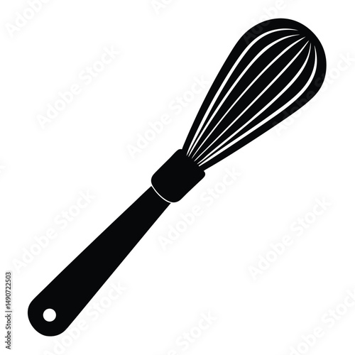 baker element isolated pastry brush on white background