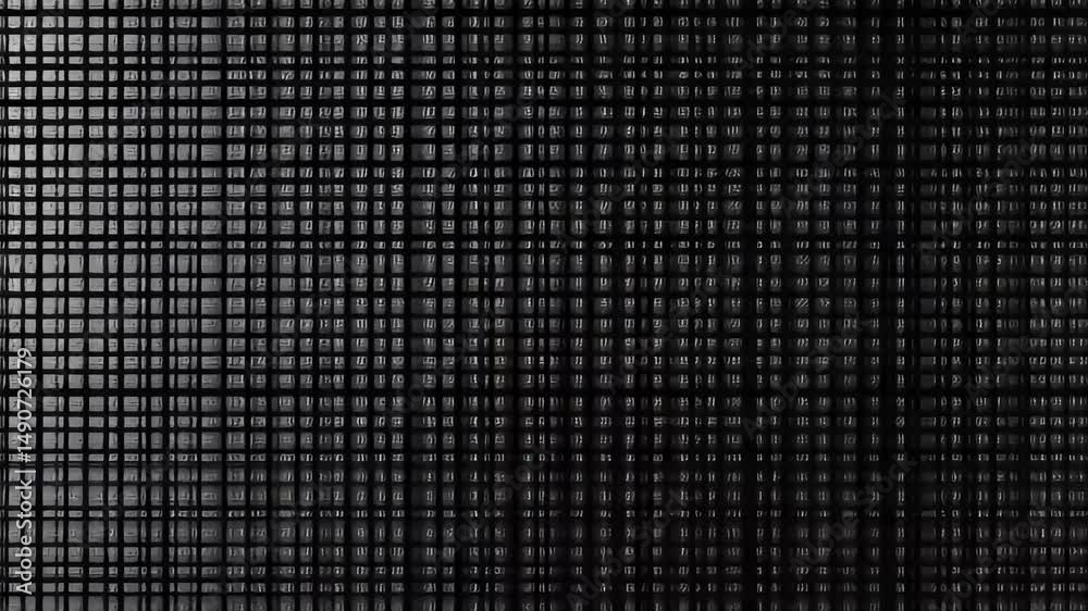 Dark gray woven pattern