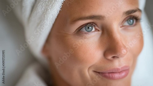 Non-surgical facial enhancements with Botox and fillers in treatment room