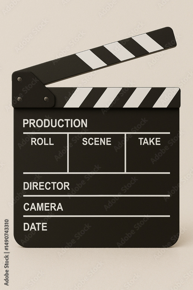 Fototapeta premium movie clapper board