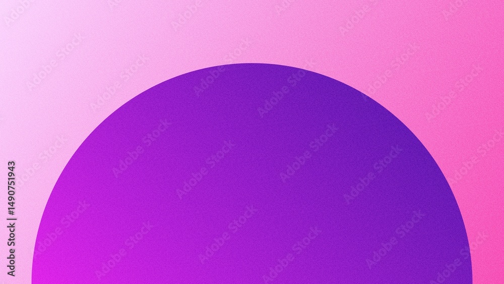 Obraz premium Minimalist abstract background with purple and pink gradient with rough texture