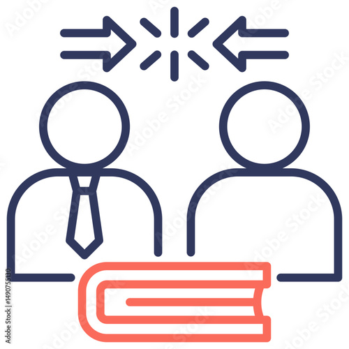 Dispute Dual Tone Icon