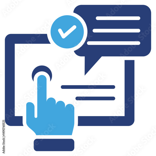 Self Service Two Color Icon