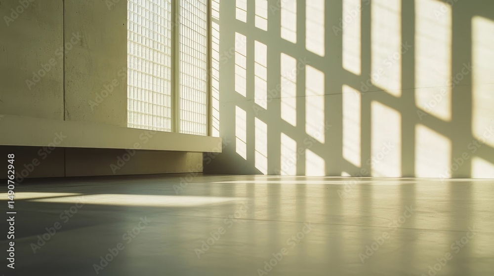 Obraz premium empty room with window