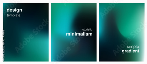 Abstract vector illustration with a smooth blue-green gradient mesh, creating a modern, minimal, and versatile background for graphic or web design projects, presentations, or digital art uses.
