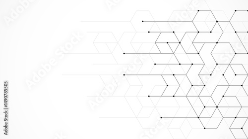 Creative idea of modern design with abstract geometric background. Minimalistic texture with polygonal pattern