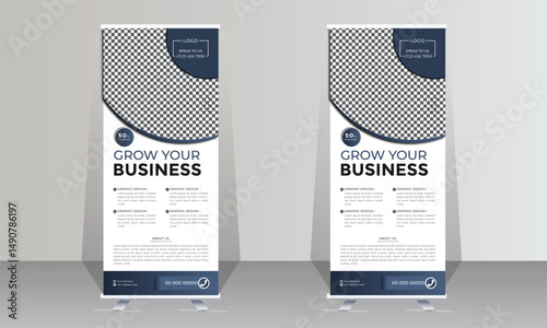 Business Roll Up Banner Design