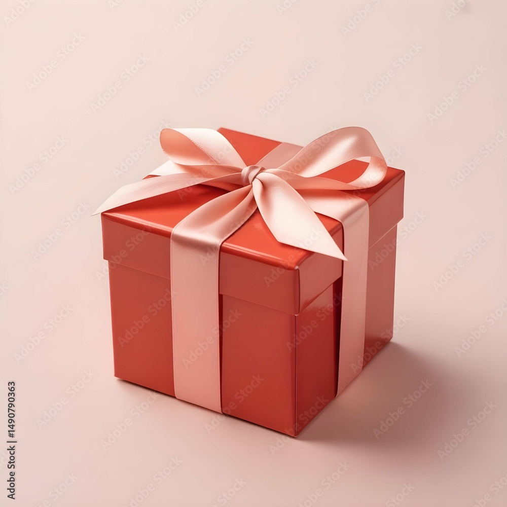 Fototapeta premium red gift box