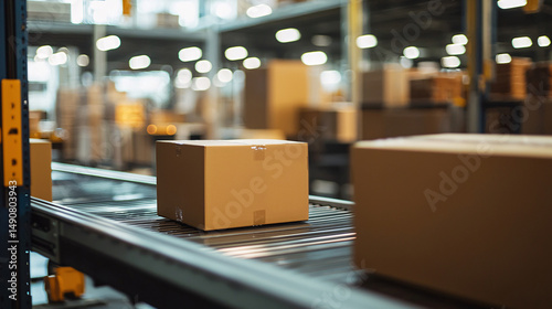 Package Scanning Process in Logistics Warehouse Environment