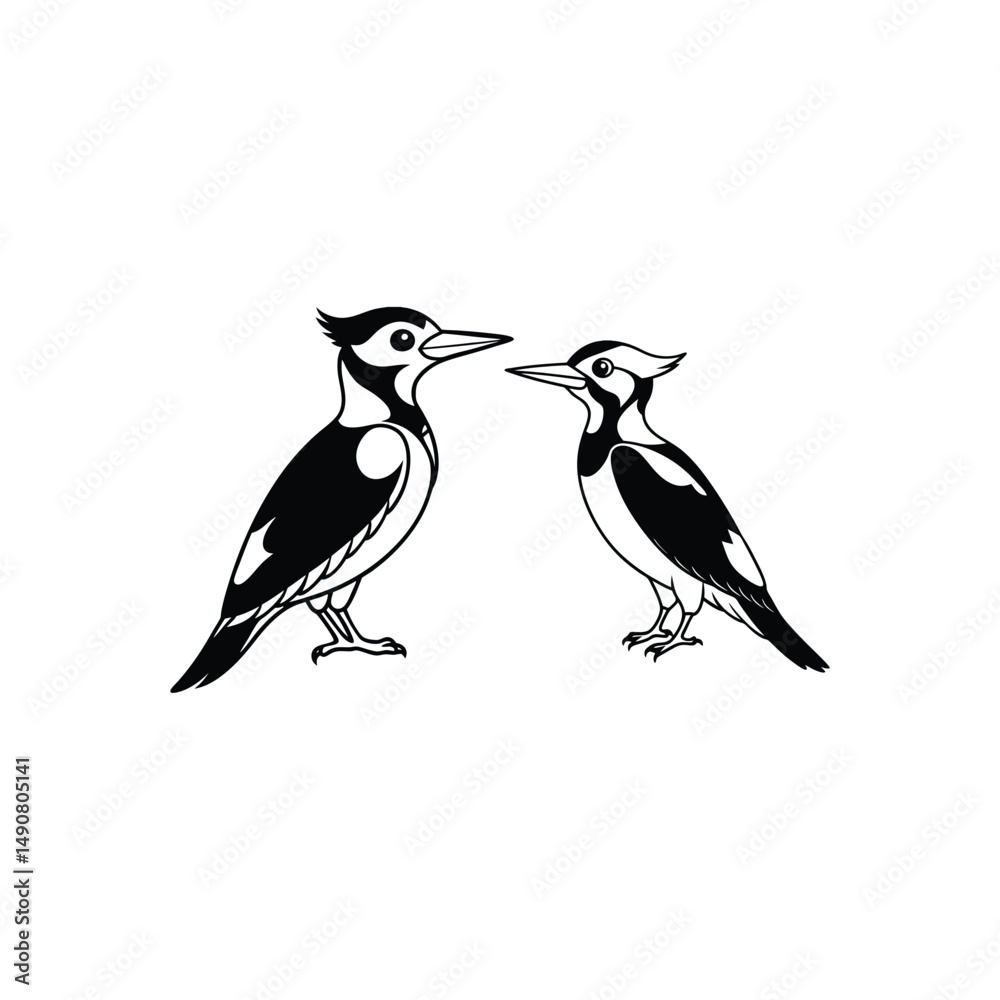 Obraz premium woodpecker