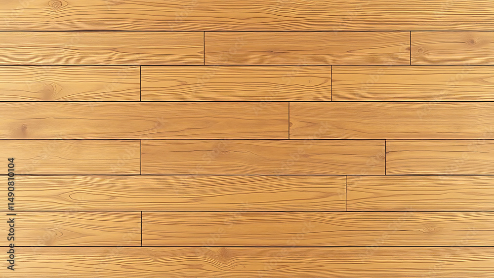 Fototapeta premium Seamless Wood Plank Background in Top View Perspective for Rustic, Natural, and Textured Design Projects