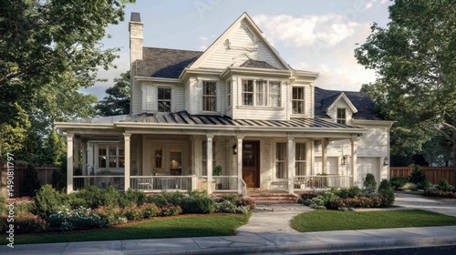 Traditional home exterior