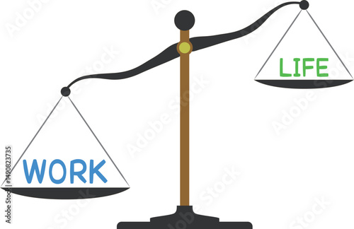 天秤にかけられたWORKとLIFE