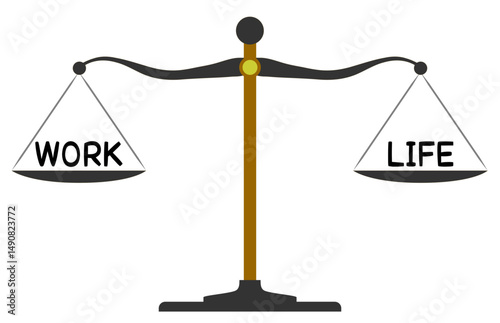 天秤にかけられたWORKとLIFE