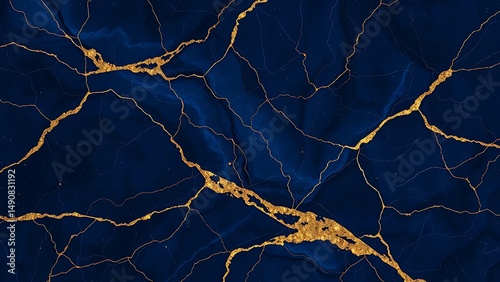 Luxury Celestial Gold-Veined Marble Textures for Elegant Design Projects