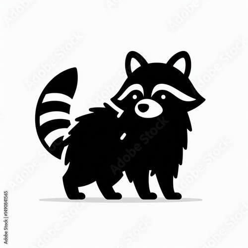 raccoon silhouette