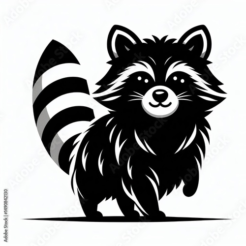 raccoon silhouette