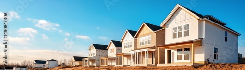 New Homes Under Construction, Housing ,Real Estate