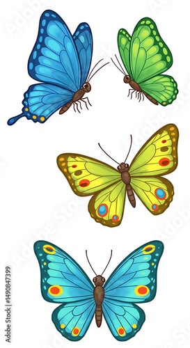 Vibrant Wings: A Butterfly Ballet