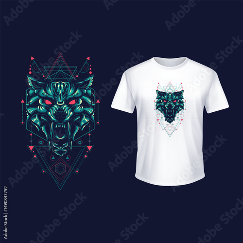 Animal lover custom t-shirt design vector illustration