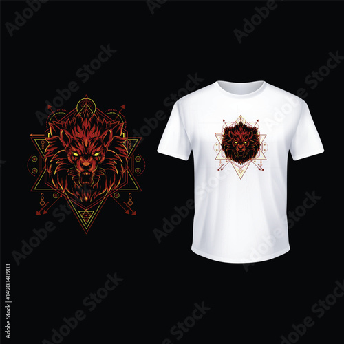 Animal lover custom t-shirt design vector illustration