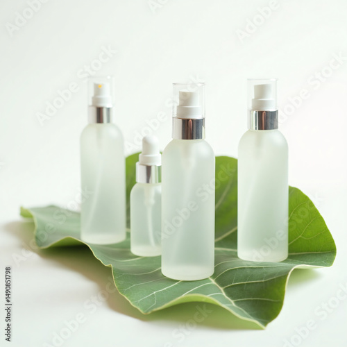 Bottle of cosmetics