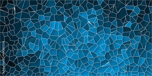 Geometric crystallized colored background for interior solutions or covers. isolated crystalize terrazzo vintage vector background. Light blue pastel colors stone tile pattern Cement kitchen decor.