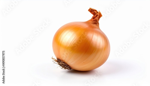 Wallpaper Mural  fresh shallot isolated on white background, organic and healthy food, raw vegetable Torontodigital.ca