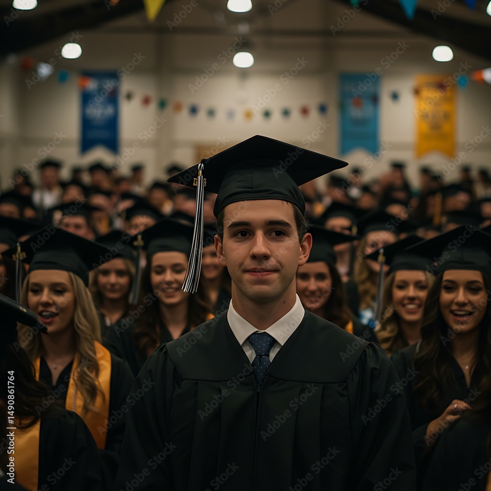 Obraz premium 卒業の光彩