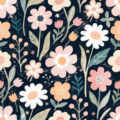 Seamless Floral Pattern design 