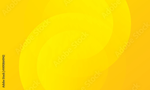 Yellow gradient abstract background. Circle shapes composition Space. suitable for background, landing page, wallpaper, home screen, theme. vector eps 10