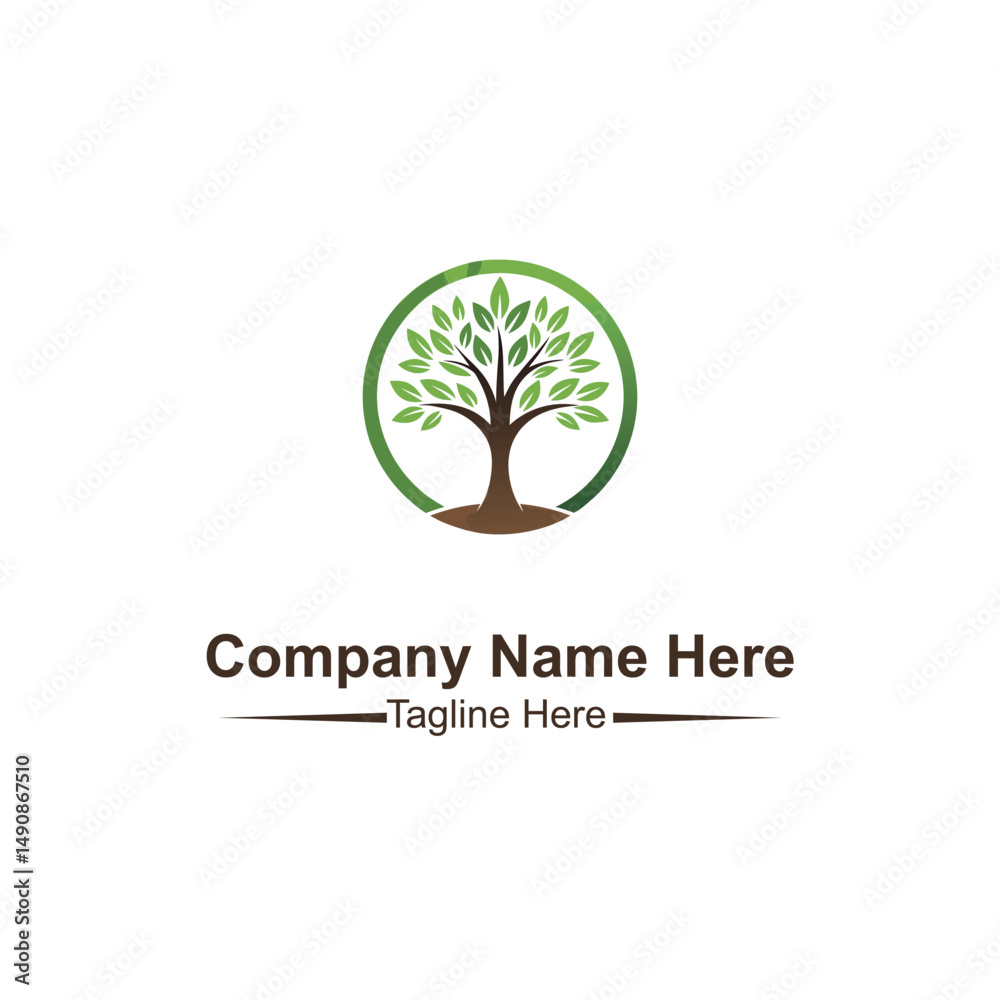 Obraz premium Tree Logo