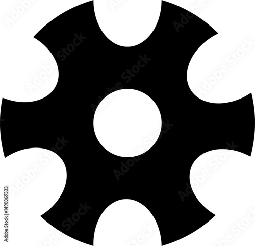 Setting icon Tools, cog, gear sign vector isolated on transparent background. Engineering horizontal technology and business symbol for web and app.