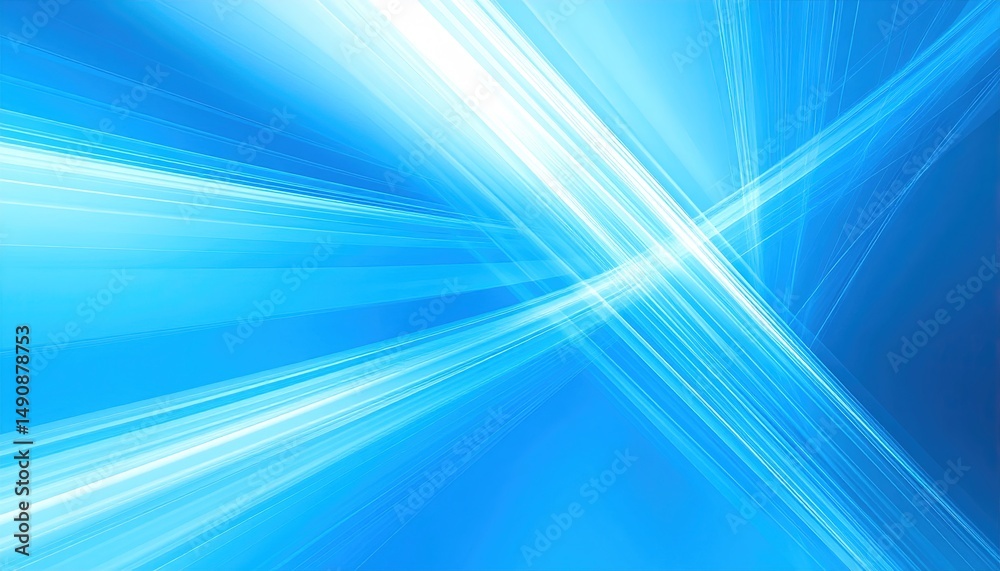 Abstract Light Rays Blue Background. Abstract Light Rays Blue Background.