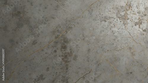 “Polished concrete surface with a slightly weathered effect, subtle cracks and faded tones, smooth yet aged texture, light grey with mineral streaks, realistic industrial flooring or wall design,