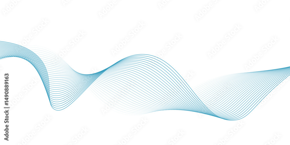 Abstract blue background. wave modern Abstract blue background. wave modern
