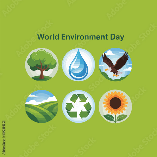 green eco icons