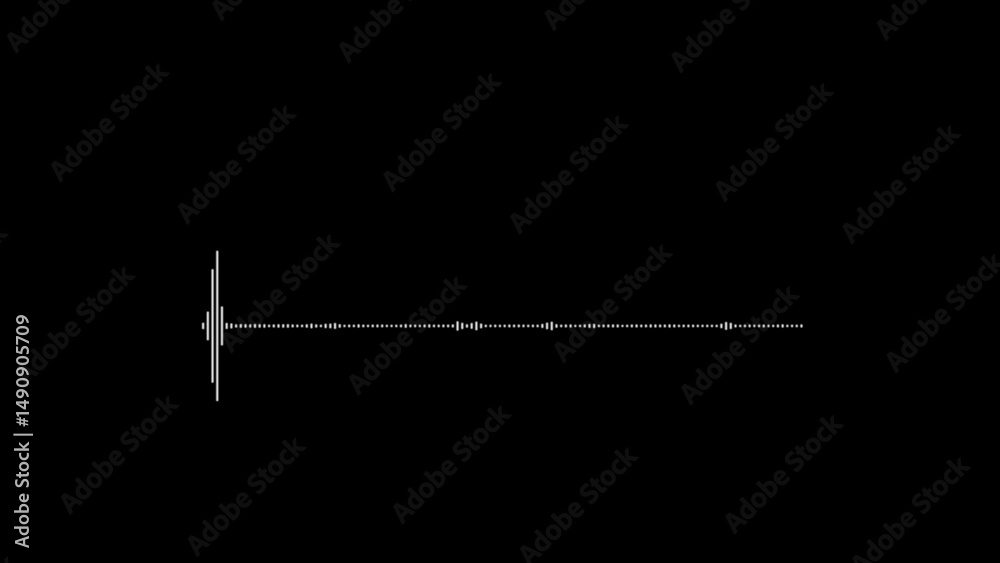 Photos Abstract audio sound visualizer wave spectrum background.