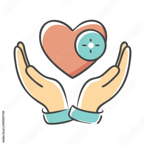 care basics series icon, care basics series vector illustration-simple illustration of care basics series, perfect for care basics series logos and icons