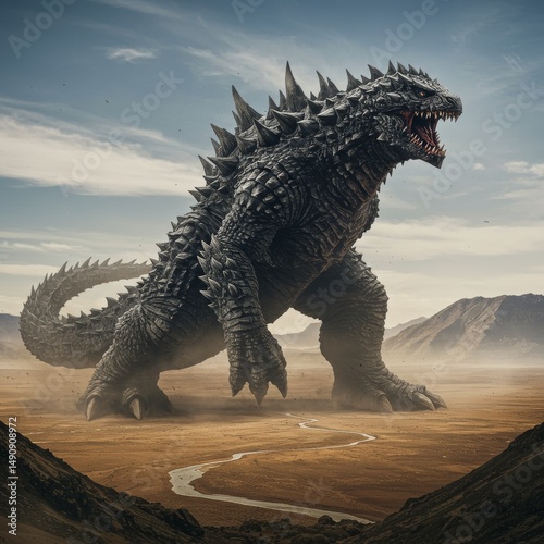 massive scary monster