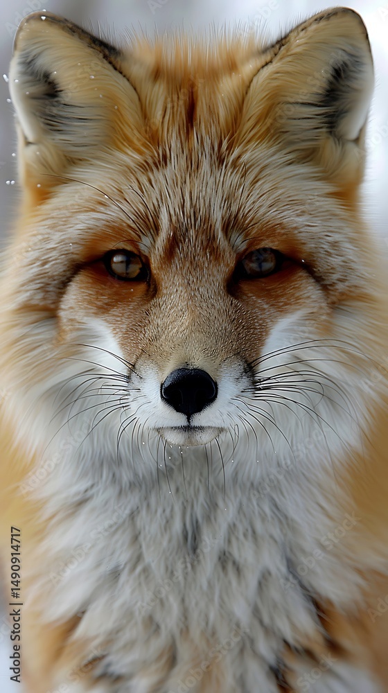 Fototapeta premium Close-up of a red fox