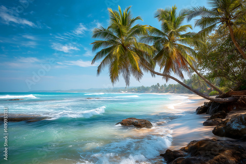 Golden Sands & Emerald Waves: A Serene Escape to Coconut-Fringed Bliss photo