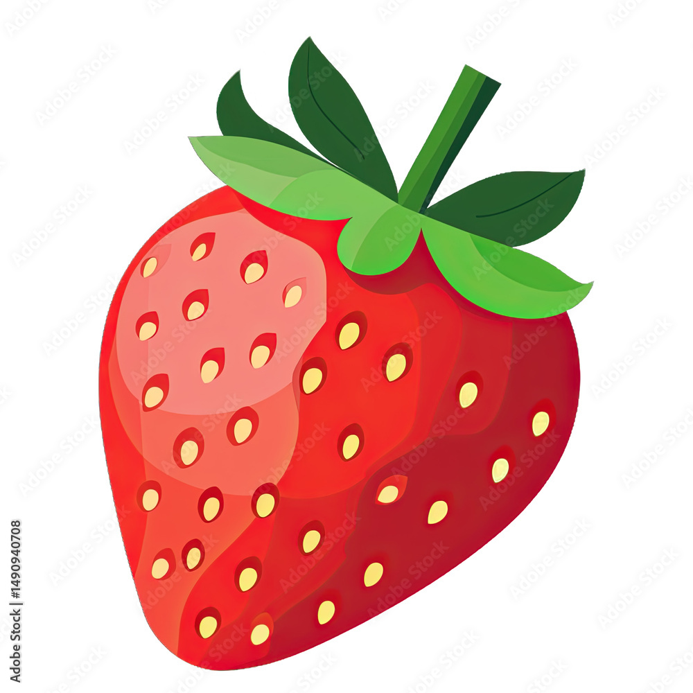 Obraz premium Clean berry graphic transparent-background