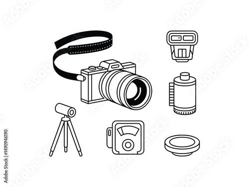 Camera equipment photography kit essentials accessories