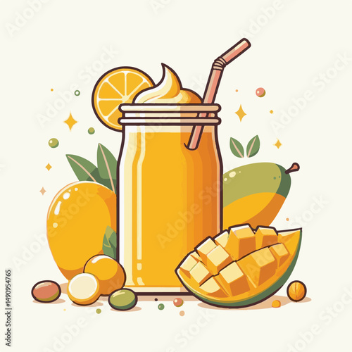 fresh, mango, healthy, fruit, cocktail, lassi, smoothie, vegetarian, summer, tropical, yellow, blended, shake, drink, lassie, background, indian, exotic, dessert, cold, yoghurt, glass, food, freshness