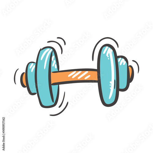 dumbbells icon, dumbbells vector illustration-simple illustration of dumbbells, perfect for dumbbells logos and icons