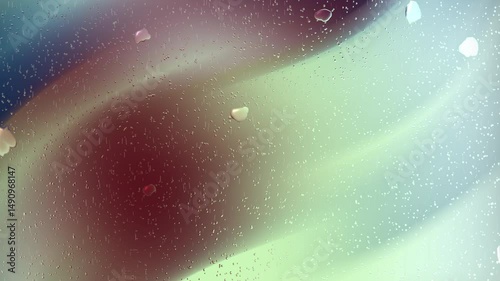 Brown gradient blurry background with rainy effect suitable for naturalistic designs, environmental themes, closeup shots, fresh concepts, and abstract visuals.