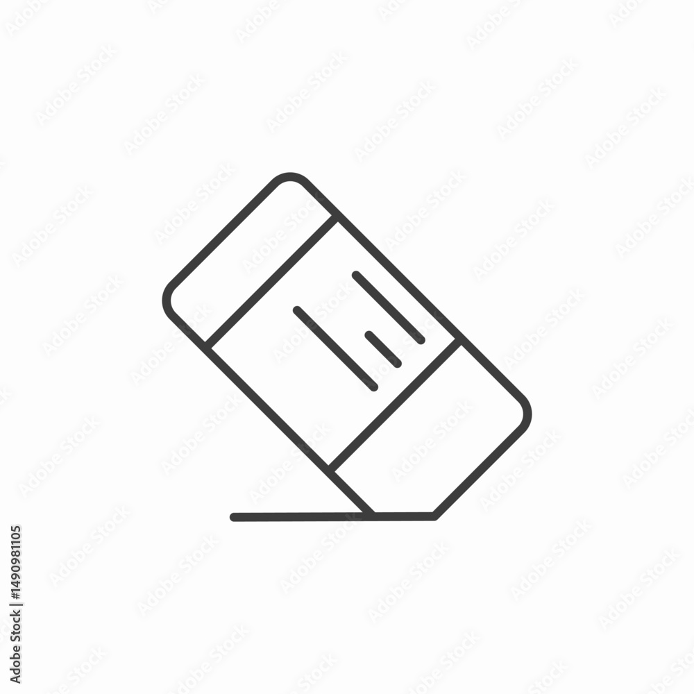eraser tool remove edit icon sign vector eraser tool remove edit icon sign vector