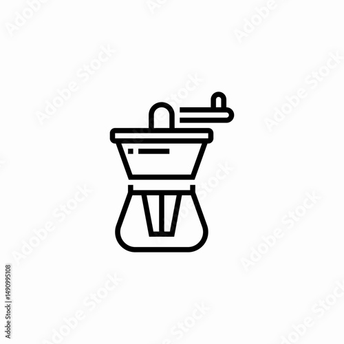 toilet flush icon sign vector